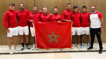 المنتخب المغربي للتنس يتأهل إلى المجموعة العالمية الثانية "الأورو - إفريقية" لكأس ديفيس