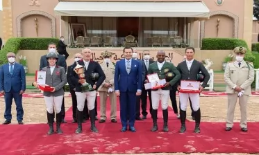 صاحب السمو الملكي الأمير مولاي رشيد يترأس بتمارة الجائزة الكبرى لصاحب الجلالة الملك محمد السادس لمباراة القفز على الحواجز