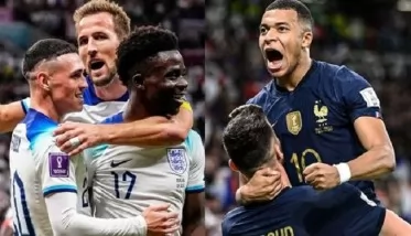 فرنسا تواجه إنجلترا العنيدة في أقوى مواجهات ربع النهائي