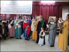 صورة تذكارية لإحدى لحظات الحفل