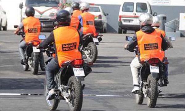 عناصر من الشرطة المغربية