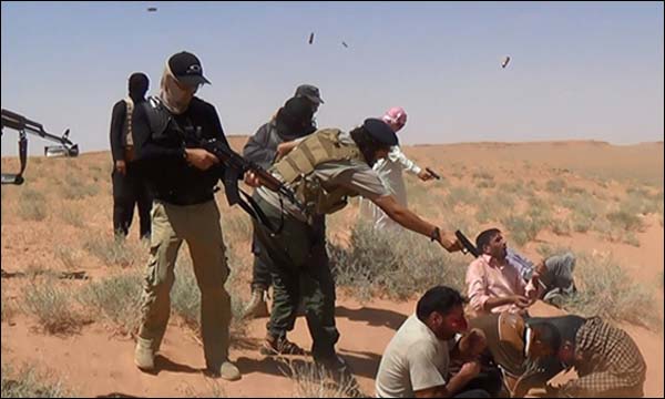 الدواعش ينفذون عمليات إعدام في الهواء الطلق
