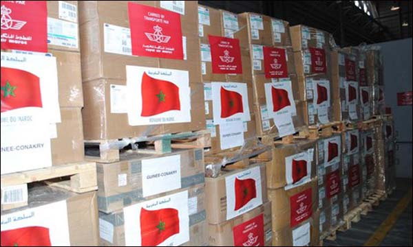 المساعدات الإنسانية المغربية تندرج في إطار دعم الجهود الدولية للحد من انتشار وباء الإيبولا