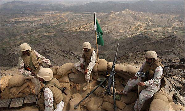 مركز سعودي للحراسة على الحدود اليمنية 