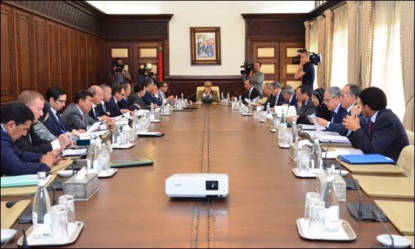 اجتماع مجلس الحكومة المغربية
