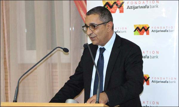 محمد قادري، والي جهة مكناس- تافيلالت، خلال إلقائه كلمة بالمناسبة