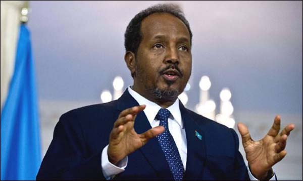 الرئيس الصومالي حسن شيخ محمود 