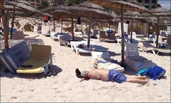 أحد ضحايا الهجوم الإرهابي الذي استهدف فندق 'امبريال مرحبا' في تونس
