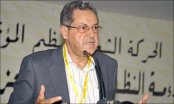 محند العنصر الأمين العام لحزب الحركة الشعبية 