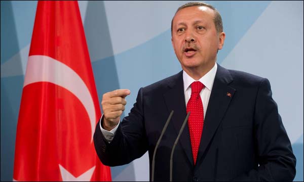  الرئيس التركي رجب طيب أردوغان