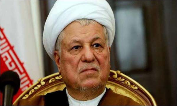 هاشمي رفسنجاني رئيس مصلحة تشخيص النظام في إيران