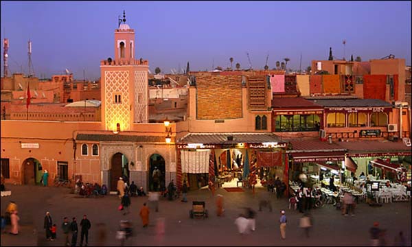 مدينة مراكش في المغرب