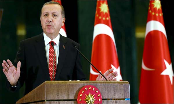 الرئيس التركي رجب طيب أردوغان