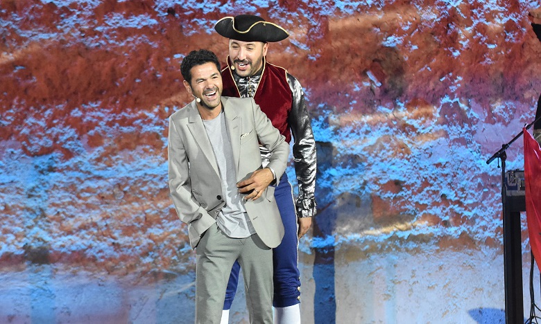 بالصور.. لطيفة رأفت ونعمان لحلو مفاجأة حفل افتتاح مهرجان مراكش للضحك. تصوير: سوري