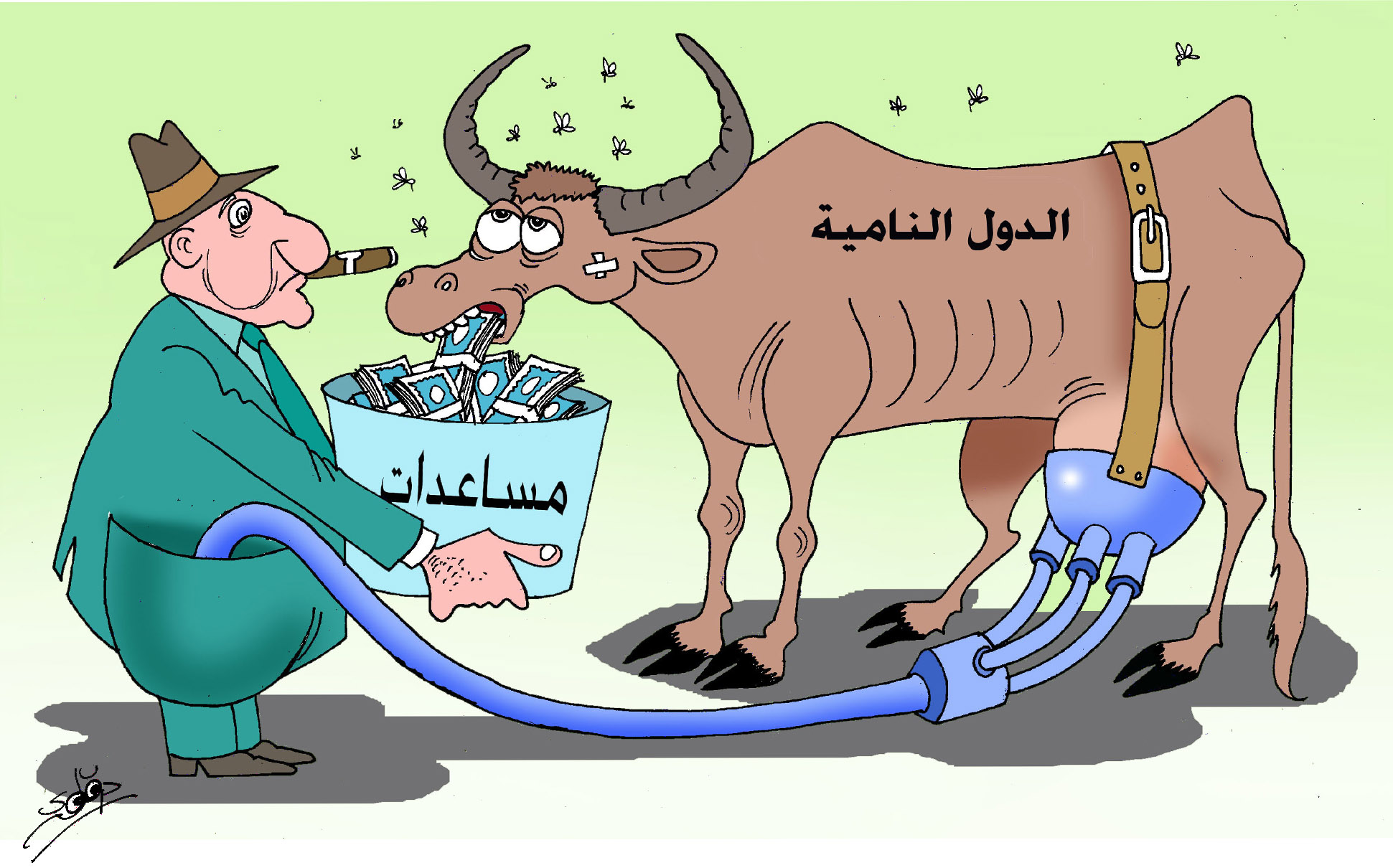 مساعدات للدول النامية