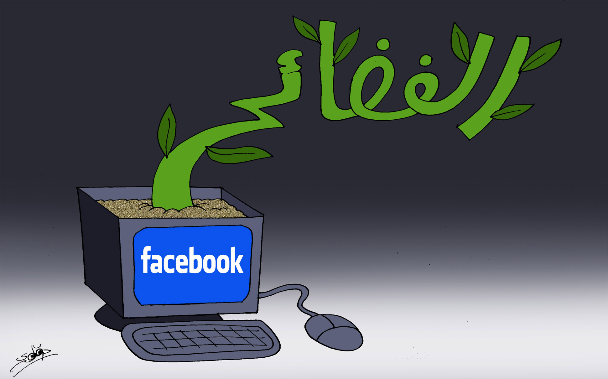 الفيسبوك والفيسبوك