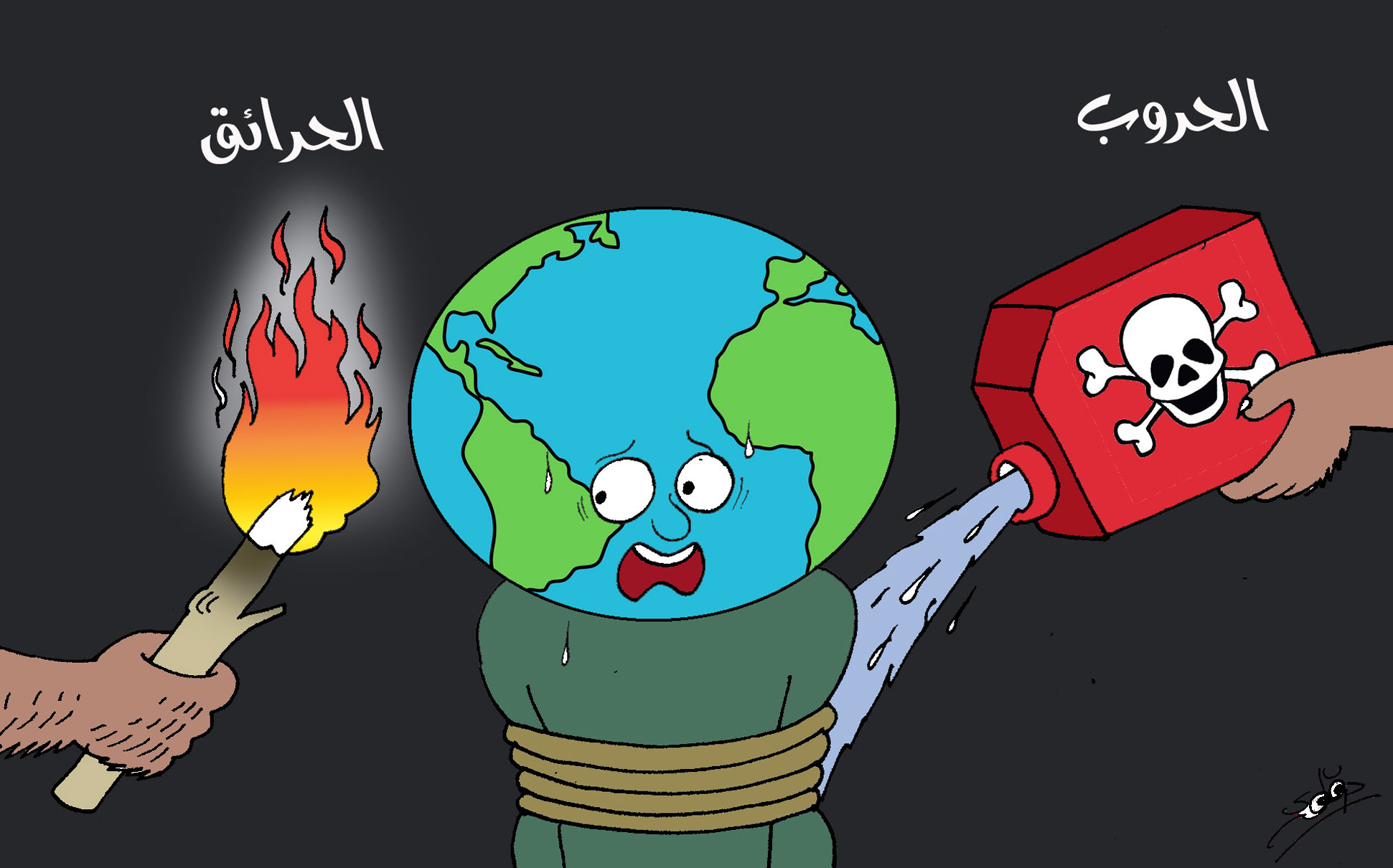 مخاطر تهدد العالم