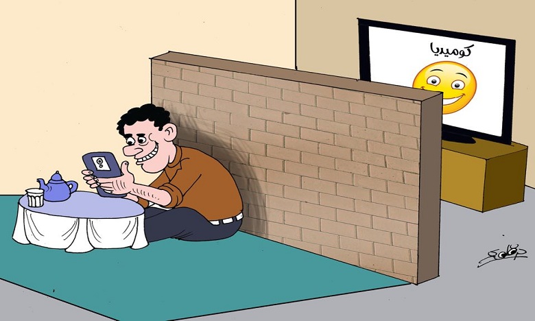 الهاتف والتلفزيون