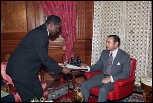 S.M. le Roi reçoit un émissaire du Président de la RDC