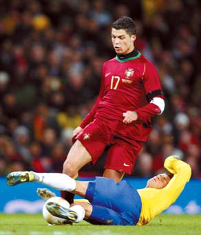 Le Portugal fait chuter le Brésil