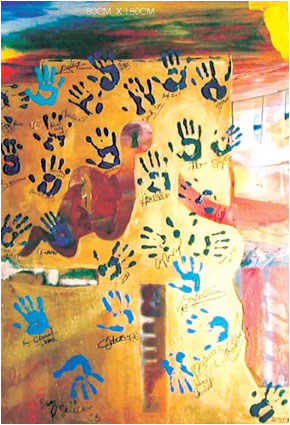 Exposition maroco-palestinienne à la Galerie Memoarts