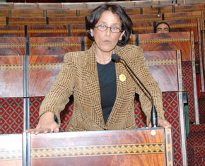 Touria Jebrane, lauréate du prix Sharjah