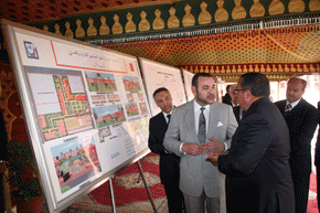 S.M. le Roi lance à Azilal plusieurs projets de développement global d'un montant de 400 MDH
