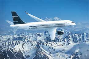 Bombardier pourrait lancer à Farnborough son avion «vert»