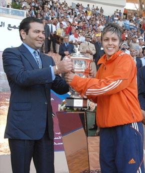 S.A.R. le Prince Moulay Rachid préside la finale (2007-08)