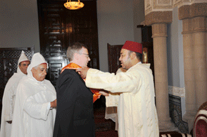 S.M. le Roi reçoit plusieurs ambassadeurs étrangers