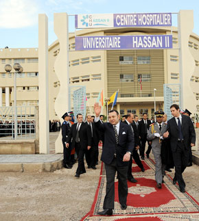 S.M. le Roi inaugure la première tranche du CHU Hassan II de Fès au coût de 1 milliard 100 MDH