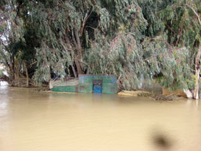 Une délégation ministérielle s'enquiert de la situation dans la région du Gharb suite aux inondations