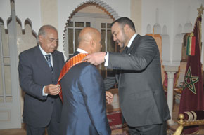 Le Souverain reçoit l'ambassadeur de Palestine au terme de sa mission au Maroc