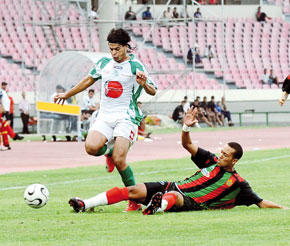 Les Verts écrasent l'AS FAR