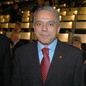 Maâzouz à une réunion à Genève
