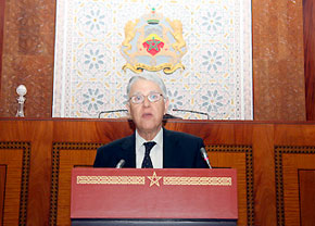 A. El Fassi présente la le bilan de l'action gouvernementale