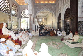 S.M. le Roi, Amir Al Mouminine, préside la première causerie religieuse du mois sacré de Ramadan