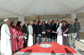 S.M. le Roi Mohammed VI préside à Bouknadel la cérémonie d'ouverture de la campagne nationale de solidarité
