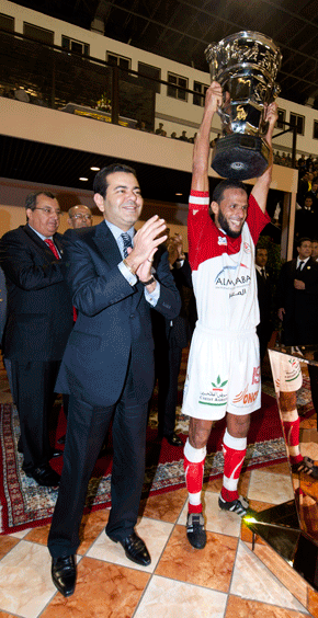 S.A.R. le Prince Moulay Rachid préside à Rabat la finale de la Coupe du Trône