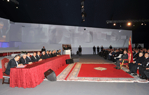 S.M. le Roi Mohammed VI préside à Casablanca  la cérémonie d'ouverture de la deuxième édition des Assises de l'industrie