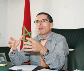 Mohamed Ameur,  ministre délégué auprès du Premier ministre, chargé de la Communauté marocaine résidant à l'étranger.