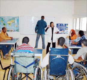 Droit des handicapés à l'insertion professionnelle