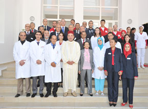 S.M. le Roi inaugure à Tétouan le Centre S.A.R. la Princesse Lalla Malika de formation des volontaires et des cadres de la santé, réalisé pour un investissement global de 9,1 MDH