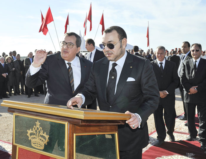 S.M. le Roi Mohammed VI examine le programme de renforcement et de sécurisation de l'alimentation en eau potable du pôle Fès-Meknès, d'un coût global de plus de 2,6 MMDH