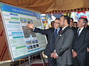 Le Souverain prend connaissance de l'état d'avancement du plan intégré de mise à niveau de Oualidia et de la préservation de sa lagune