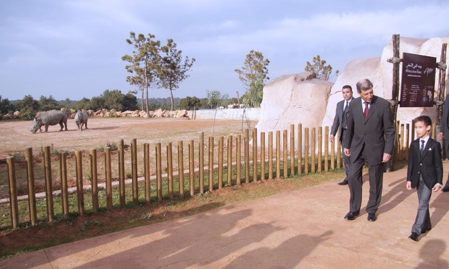 S.A.R. le Prince Héritier Moulay El Hassan inaugure le Jardin zoologique de Rabat