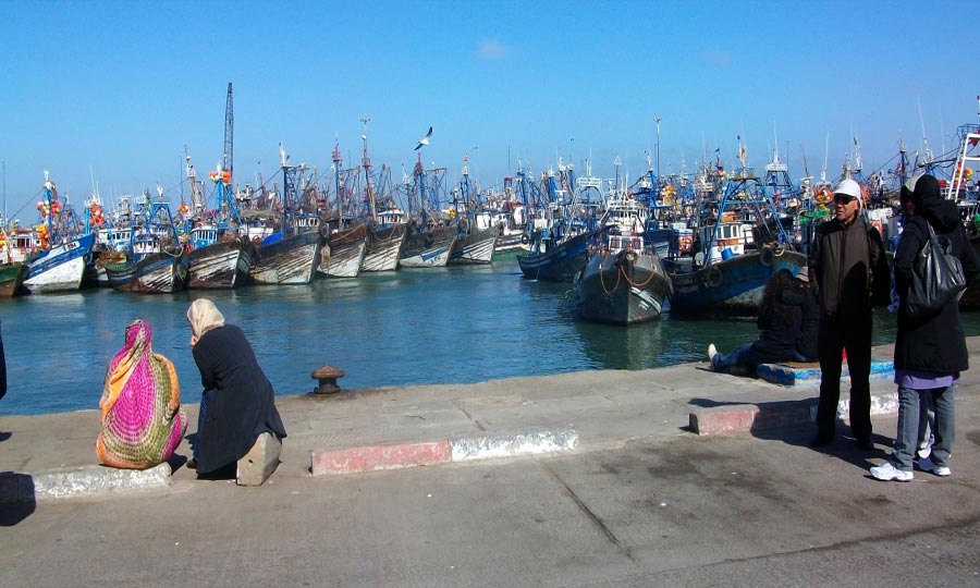 30 barques détruites à Dakhla