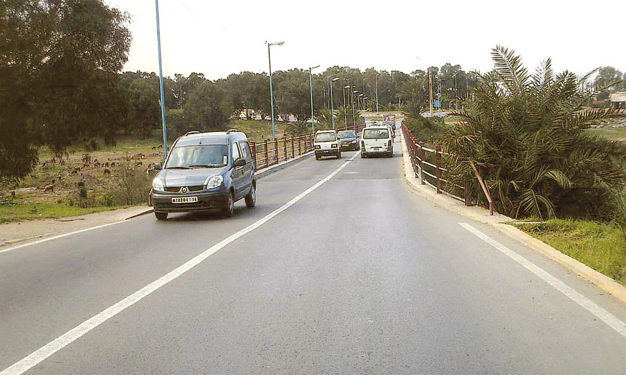 Construction d’un nouveau pont sur l’Oued El Maleh