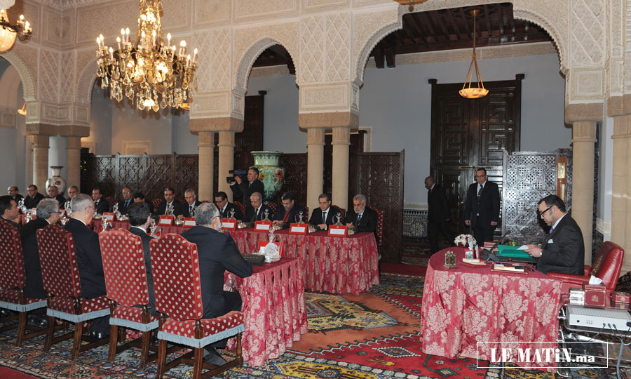 Sa Majesté le Roi Mohammed VI préside un Conseil des ministres