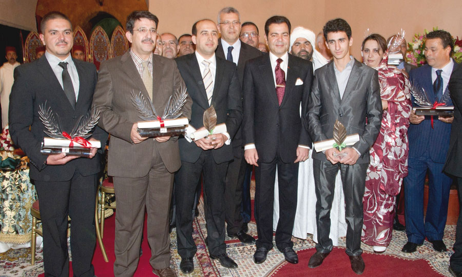 S.A.R. le Prince Moulay Rachid préside la cérémonie de remise des prix  et trophées aux lauréats du SIAM 2012